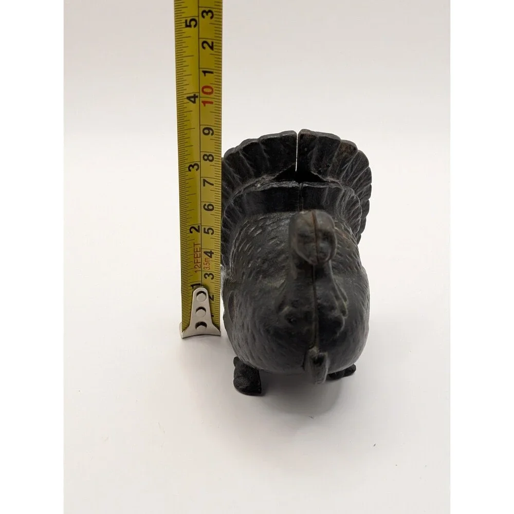 Antique Cast Iron Turkey Still Bank A.C. Williams Co. 1920s